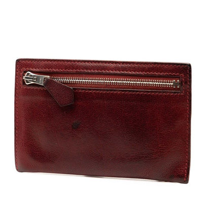 Hermes Coin Case Coin Purse Red Chevre Ladies Hermes