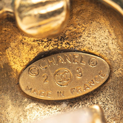 Chanel Vintage Coco Mark Gold Plated Ladies Chanel
