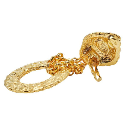 Chanel Matelasse Coco Mark Chain Motif Gold Plated Ladies Chanel