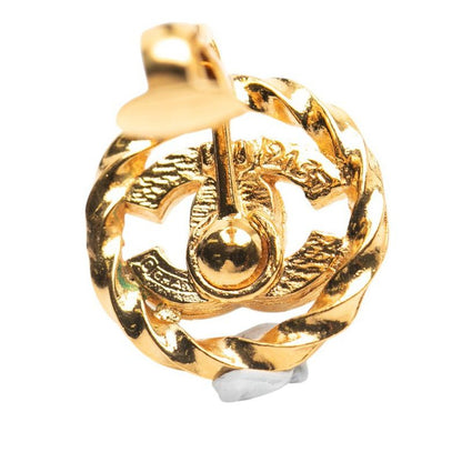 Chanel Vintage Coco Mark Gold Plated Ladies Chanel