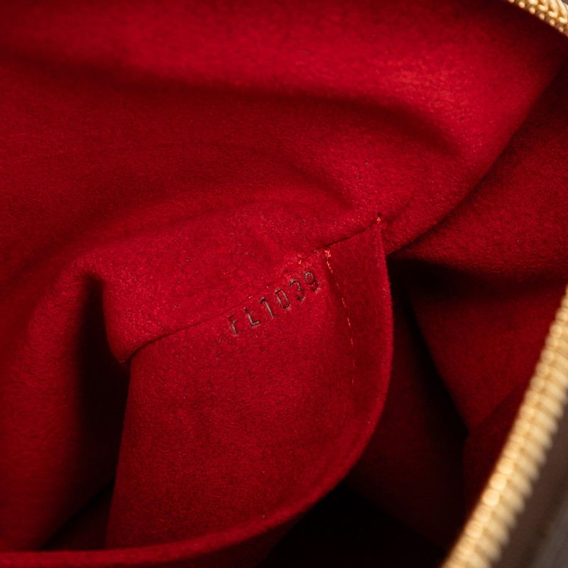 Louis Vuitton Damier Trevi PM Handbag Shoulder Bag 2WAY N51997 Brown PVC