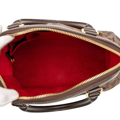 Louis Vuitton Damier Trevi PM Handbag Shoulder Bag 2WAY N51997 Brown PVC