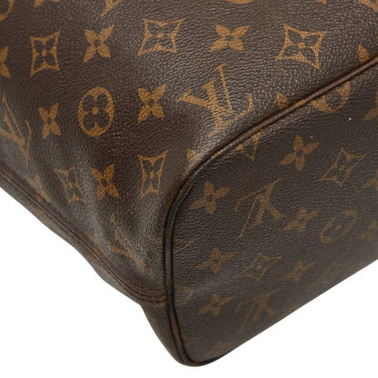Louis Vuitton Monogram Neverfull MM Shoulder Bag Tote Bag M40156 Brown PVC