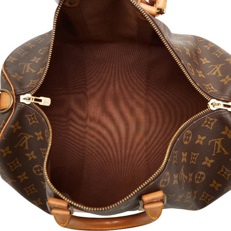 Louis Vuitton Monogram Keepall Bandoliere 45 Boston Bag Handbag Shoulder Bag