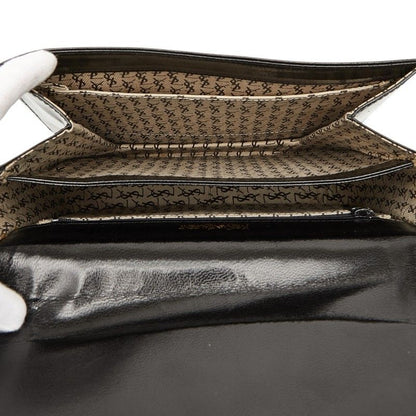 Saint Laurent Logo Black Leather Women's Saint Laurent