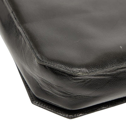 Saint Laurent Logo Black Leather Women's Saint Laurent