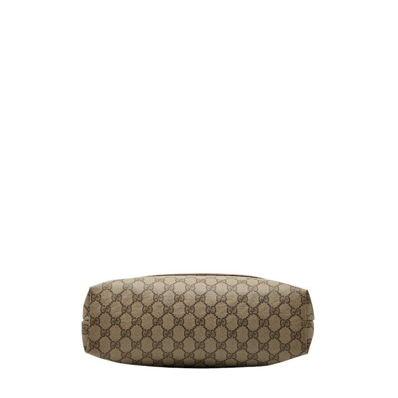 Gucci GG Supreme Sherry Line 39 02 003 Brown PVC Leather Women's Gucci