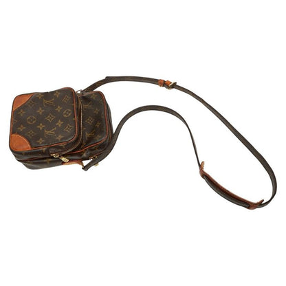 Louis Vuitton Monogram Amazon Crossbody Shoulder Bag M45236 Brown PVC Leather
