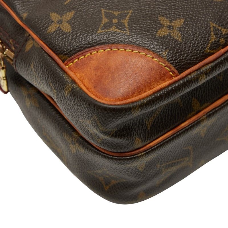 Louis Vuitton Monogram Amazon Crossbody Shoulder Bag M45236 Brown PVC Leather
