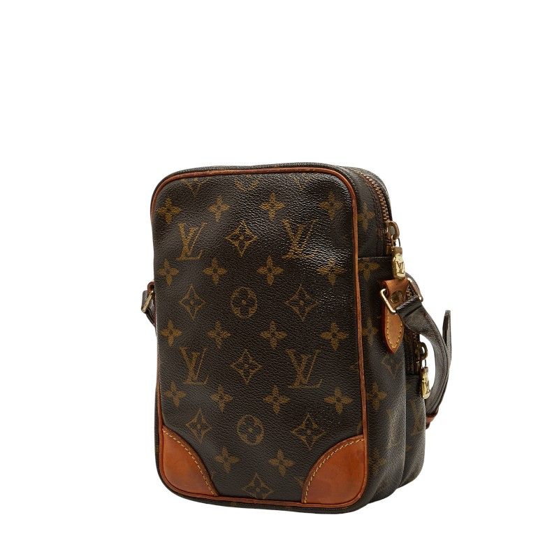 Louis Vuitton Monogram Amazon Crossbody Shoulder Bag M45236 Brown PVC Leather