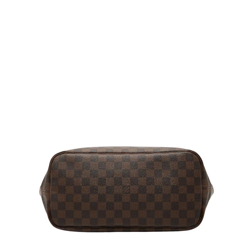 Louis Vuitton Damier Neverfull MM Shoulder Bag Tote Bag N51105 Brown PVC