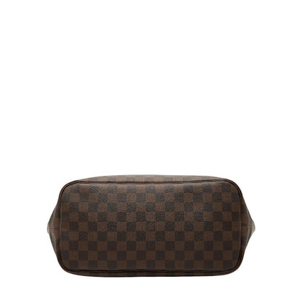 Louis Vuitton Damier Neverfull MM Shoulder Bag Tote Bag N51105 Brown PVC