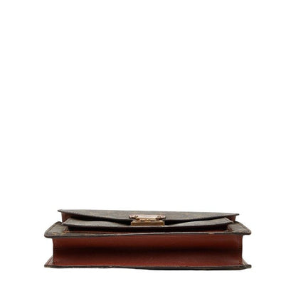 Louis Vuitton Monogram Monceau 28 Handbag Shoulder Bag 2WAY M51185 Brown PVC