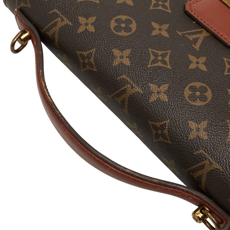 Louis Vuitton Monogram Monceau 28 Handbag Shoulder Bag 2WAY M51185 Brown PVC