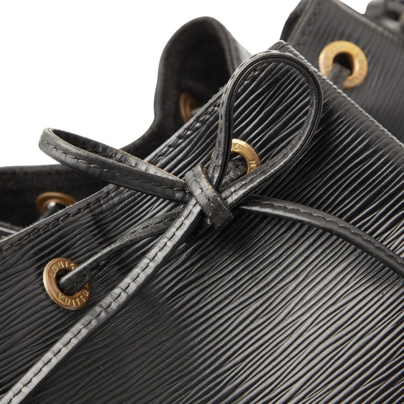 Louis Vuitton Epi Noe One Shoulder Bag M59002 Noir Black Leather Women Louis