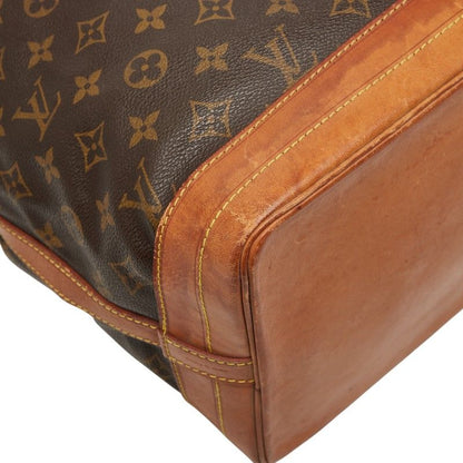 Louis Vuitton Monogram Noe One Shoulder Bag M42224 Brown PVC Leather Women