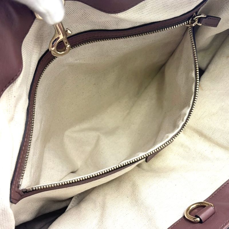 Gucci Nice GG Supreme Leather X PVC Dusty Pink Tote Bag Silver 309613