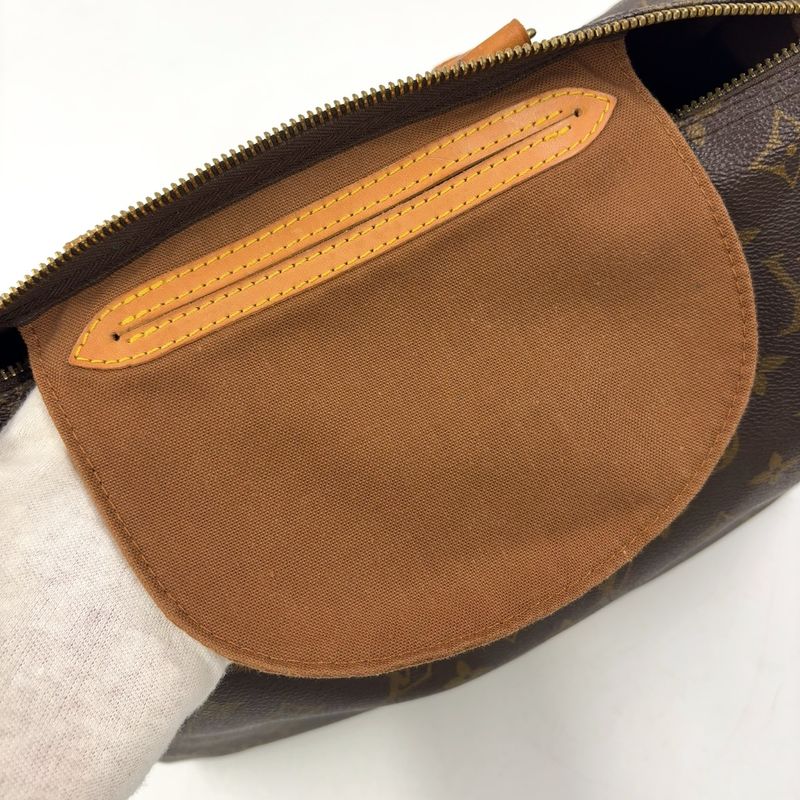 Louis Vuitton Speedy 30 Monogram Leather X PVC Brown Handbag Gold M41526