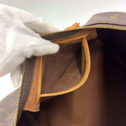 Louis Vuitton Speedy 30 Monogram Leather X PVC Brown Handbag Gold M41526