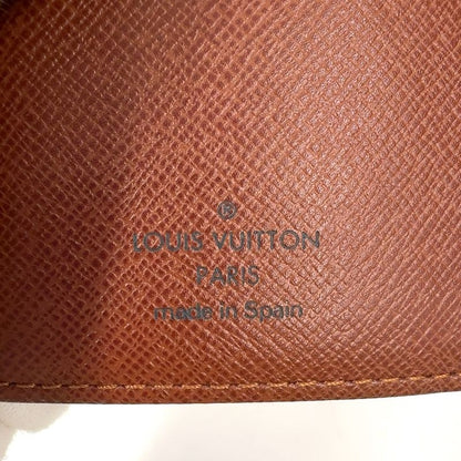 Louis Vuitton Agenda PM Monogram PVC Brown Notebook Cabas - Gold R20005