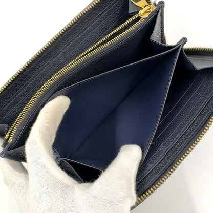 Louis Vuitton Zippy Wallet Monogram Empreinte Monogram Empreinte Marine Rouge