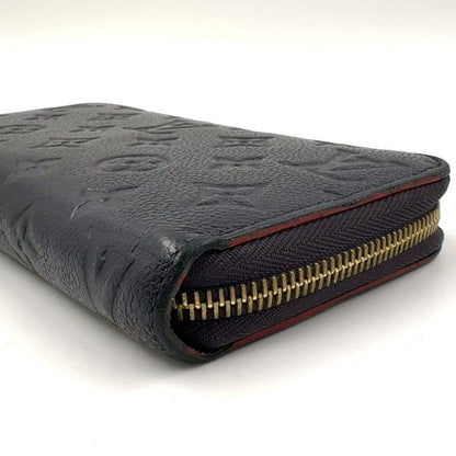 Louis Vuitton Zippy Wallet Monogram Empreinte Monogram Empreinte Marine Rouge