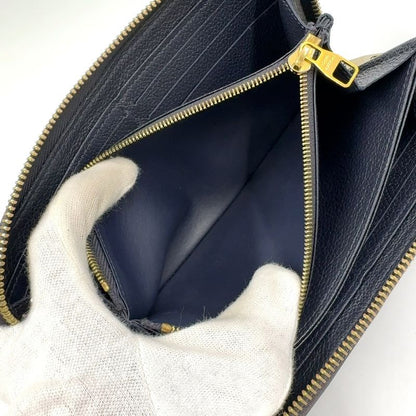 Louis Vuitton Zippy Wallet Monogram Empreinte Monogram Empreinte Marine Rouge