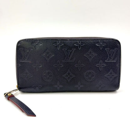 Louis Vuitton Zippy Wallet Monogram Empreinte Monogram Empreinte Marine Rouge