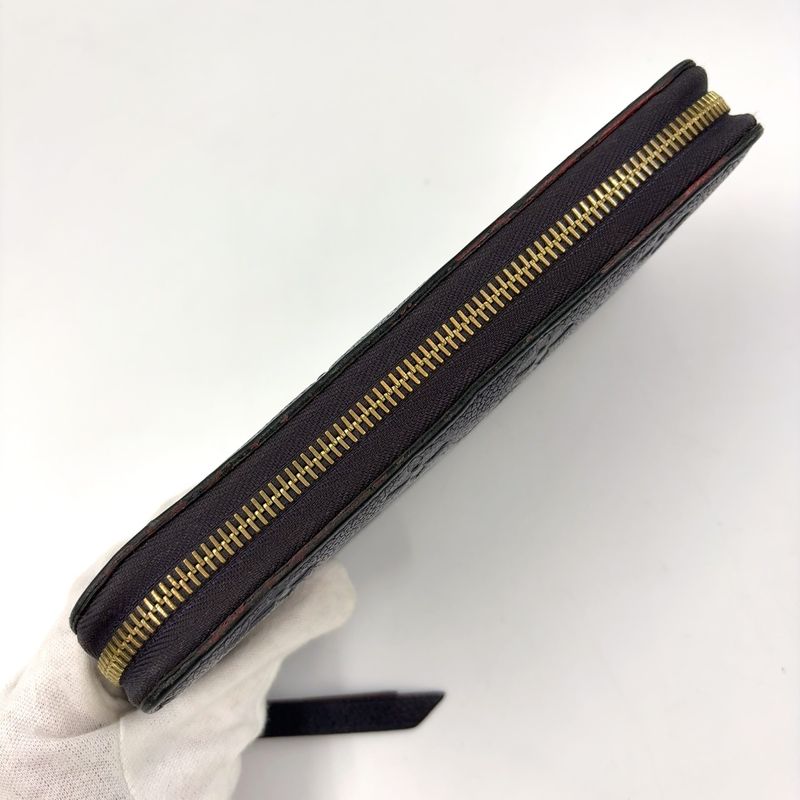 Louis Vuitton Zippy Wallet Monogram Empreinte Monogram Empreinte Marine Rouge