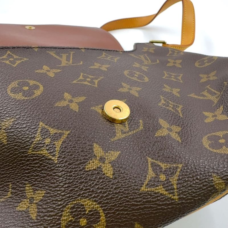 Louis Vuitton Musette Tango Short Strap Monogram Leather × PVC Brown Shoulder