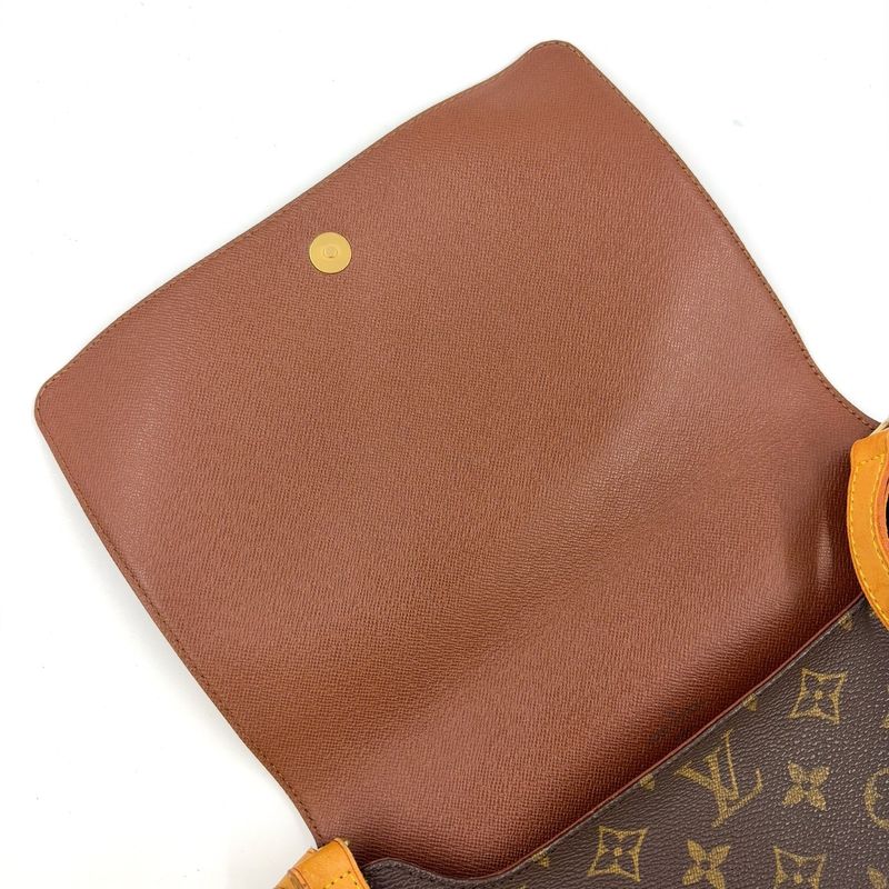 Louis Vuitton Musette Tango Short Strap Monogram Leather × PVC Brown Shoulder