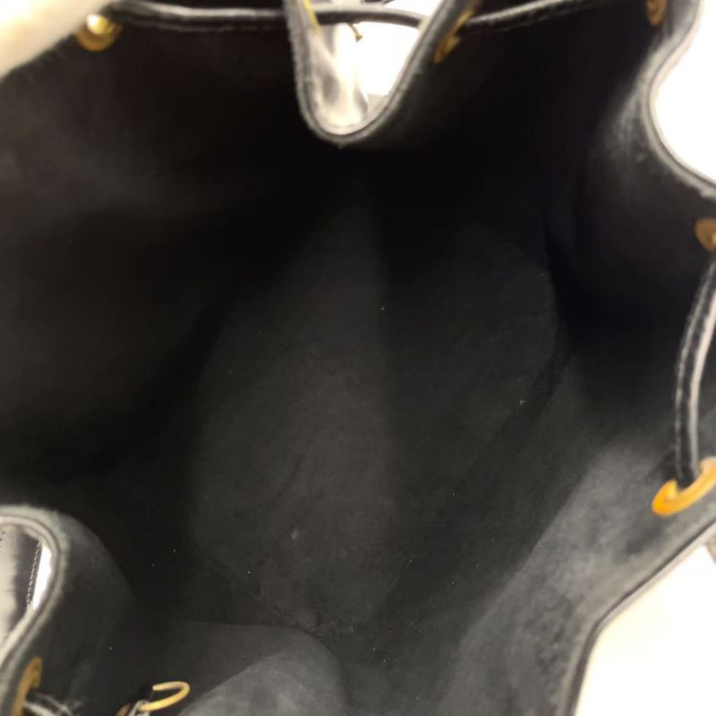 Louis Vuitton Petite Noir Epi Noir Black Leather Black Shoulder Bag Gold M59012