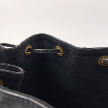 Louis Vuitton Petite Noir Epi Noir Black Leather Black Shoulder Bag Gold M59012