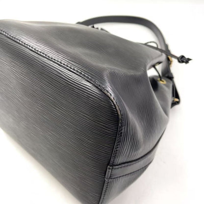 Louis Vuitton Petite Noir Epi Noir Black Leather Black Shoulder Bag Gold M59012