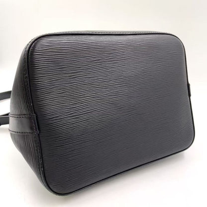 Louis Vuitton Petite Noir Epi Noir Black Leather Black Shoulder Bag Gold M59012