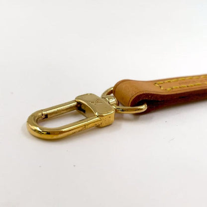 Louis Vuitton Shoulder Strap Leather Beige Gold J00145