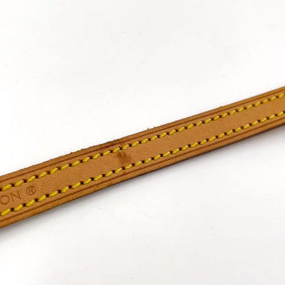 Louis Vuitton Shoulder Strap Leather Beige Gold J00145