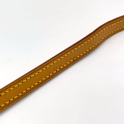 Louis Vuitton Shoulder Strap Leather Beige Gold J00145