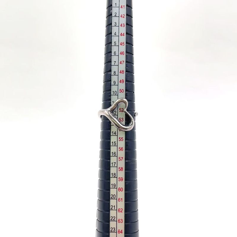 Tiffany & Co Open Heart Sv925 Silver Ring