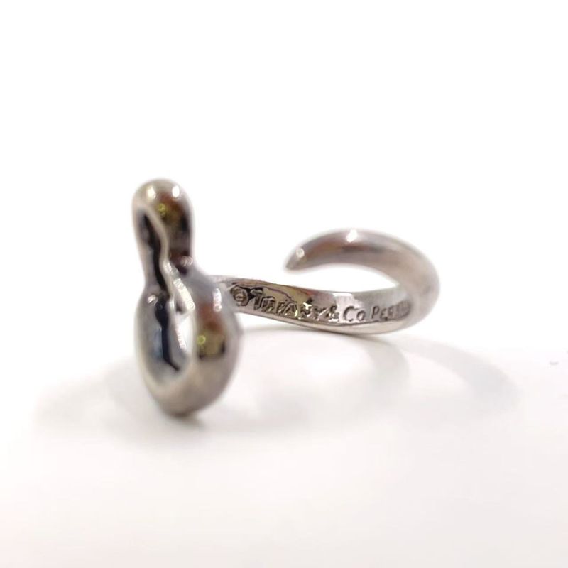 Tiffany & Co Open Heart Sv925 Silver Ring