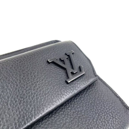 Louis Vuitton Zippy Wallet Aerogram Noir Black RFID Compatible Leather Black