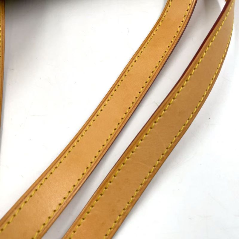 Louis Vuitton Popincourt O Monogram Leather × PVC Brown Tote Bag Gold M40007