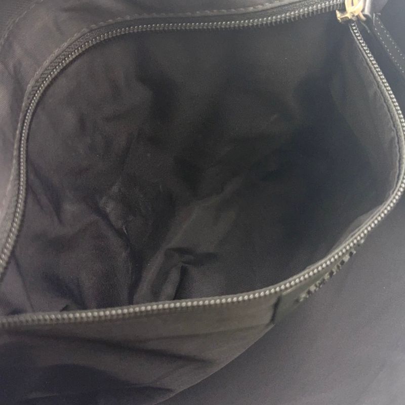 Chanel Sport Line Logo Serial No 9 Leather X Nylon X Felt Black Shoulder Bag