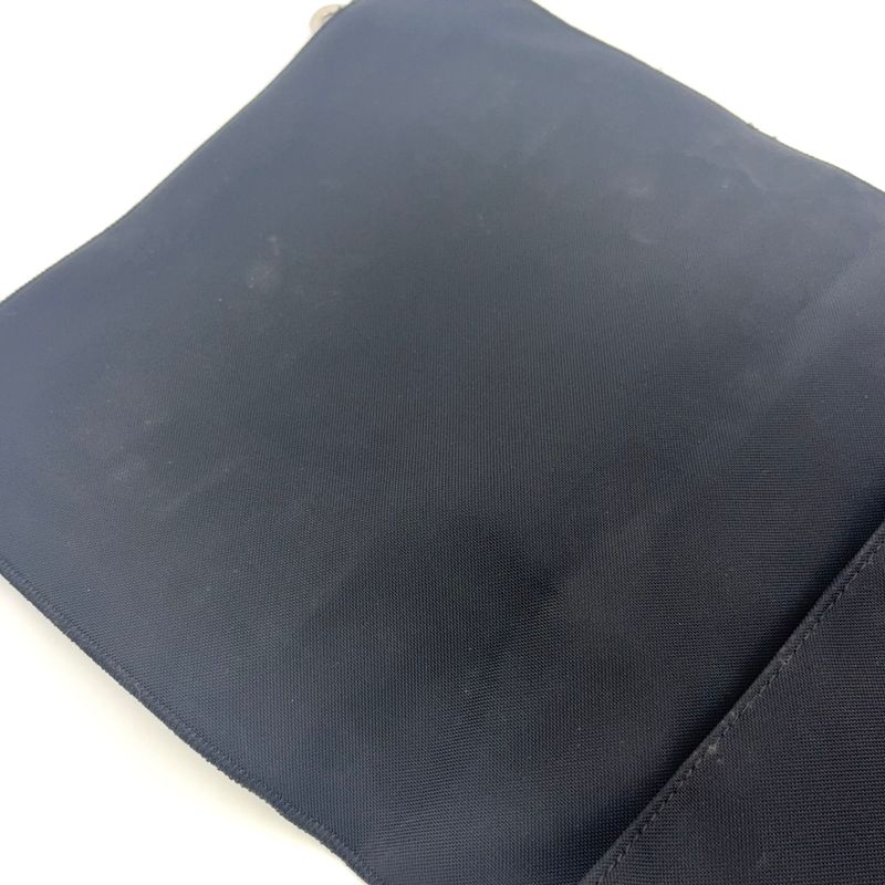 Chanel Sport Line Logo Serial No 9 Leather X Nylon X Felt Black Shoulder Bag