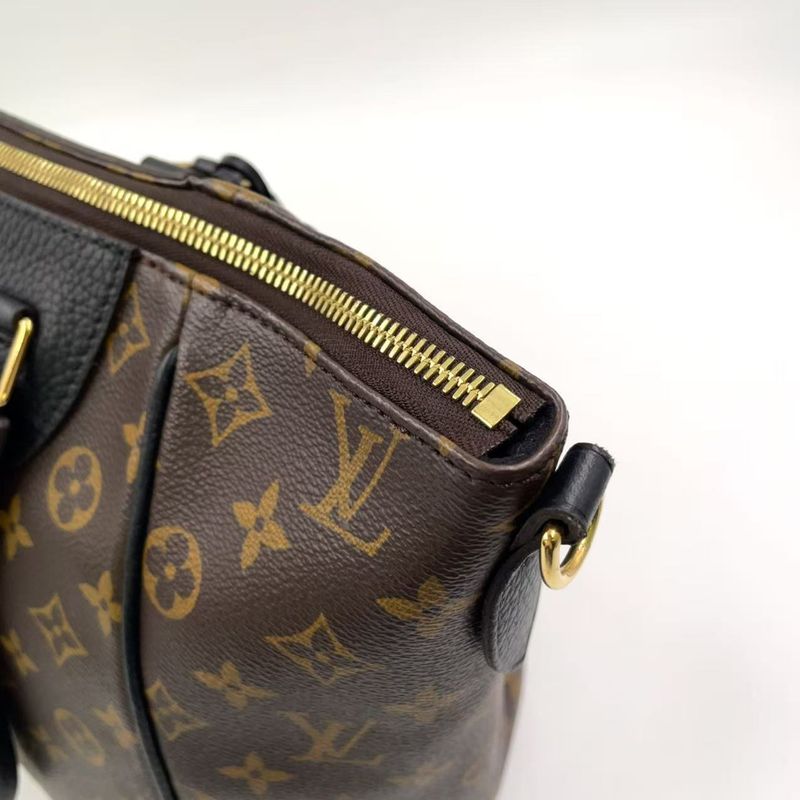 Louis Vuitton Estrella Monogram Without Shoulder Strap Leather X PVC Brown X