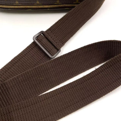 Louis Vuitton Reporter PM Monogram Leather × PVC Brown Shoulder Bag Gold M45254