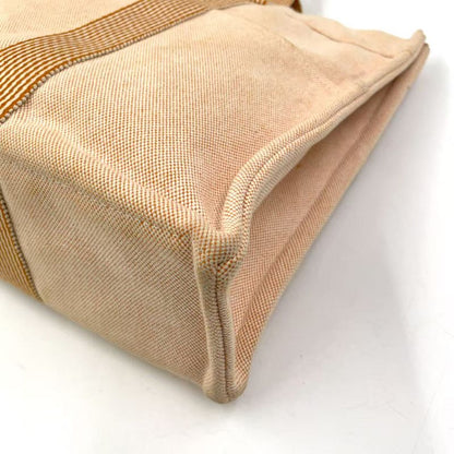 Hermes New Fourre Tout Tote MM Canvas Beige Tote Silver