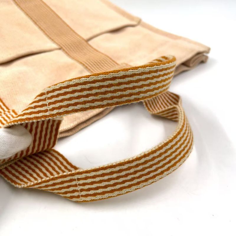 Hermes New Fourre Tout Tote MM Canvas Beige Tote Silver