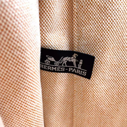 Hermes New Fourre Tout Tote MM Canvas Beige Tote Silver