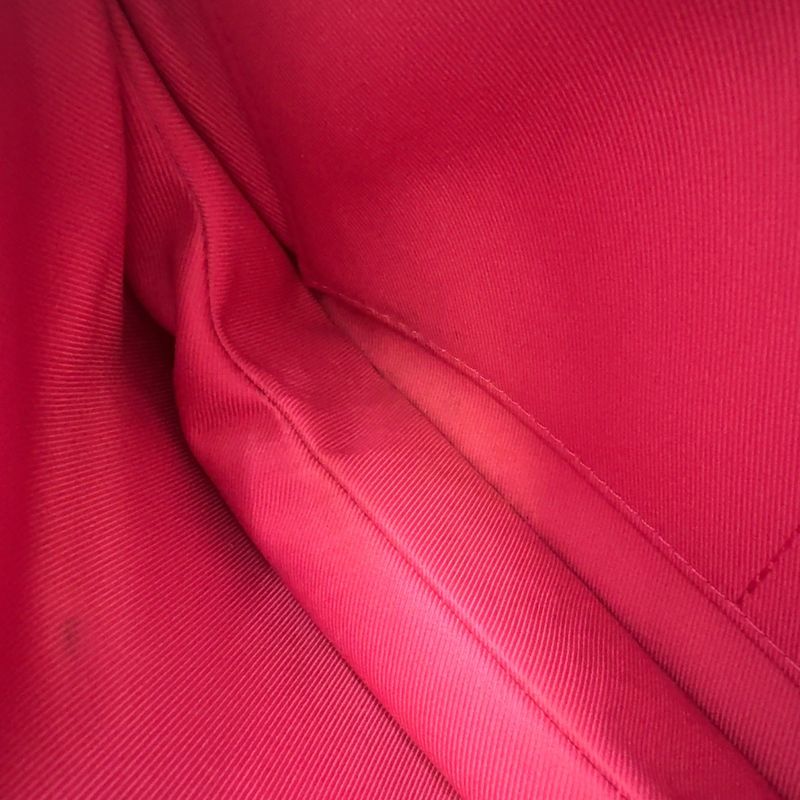 Louis Vuitton Loretta Monogram Leather × PVC Orange × Pink × Brown Shoulder Bag